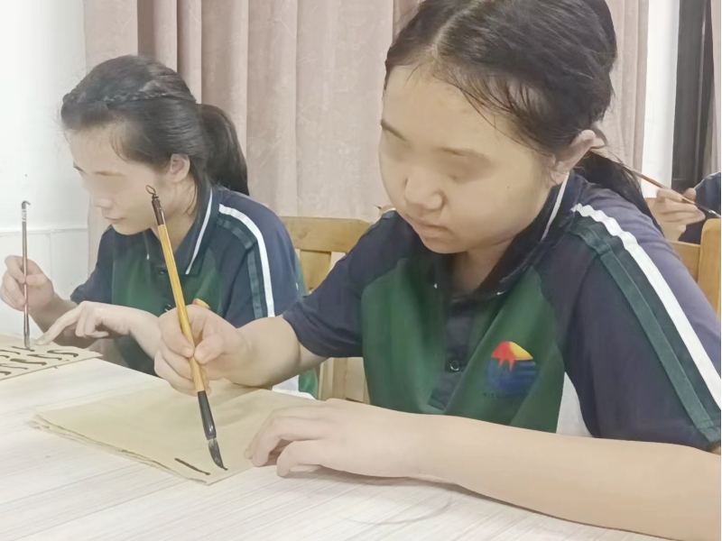 開展書法教育，領略文化之美，青少年素質教育學校