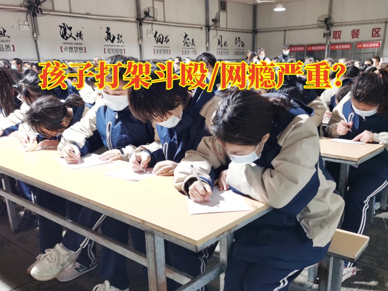 調(diào)皮孩子封閉式成長(zhǎng)學(xué)校教家長(zhǎng)管教愛(ài)動(dòng)手打人的孩子